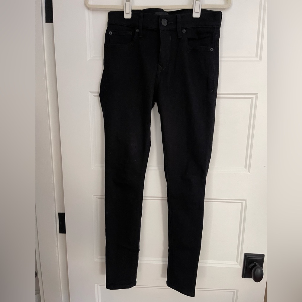 Express Black Mid Rise Legging Jeans. Size 2S